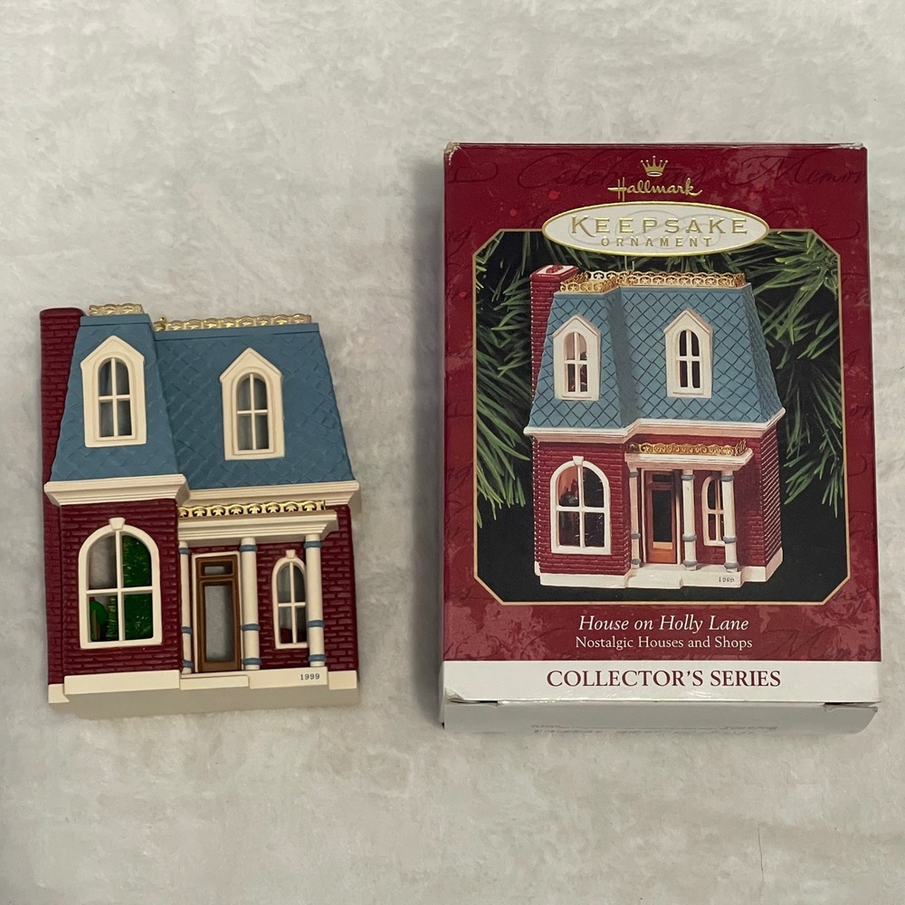 Hallmark Keepsake Ornament House on Holly Lane Collector's Series 1999 Christmas